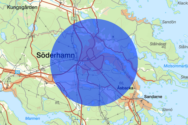 Söderhamn 18 mars 19.03, Skadegörelse, Söderhamn