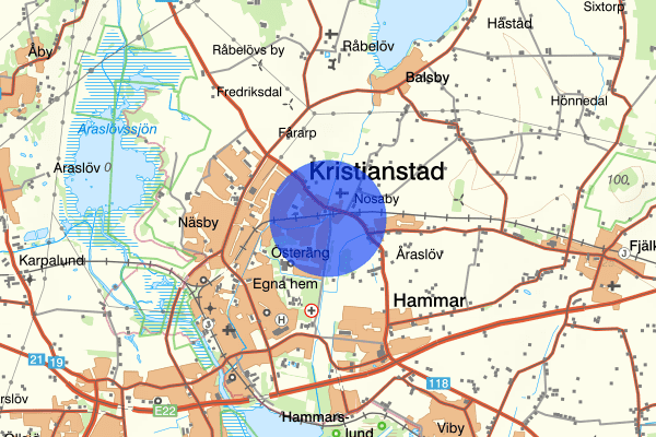 Nosaby 19 mars 13.52, Försvunnen person, Kristianstad