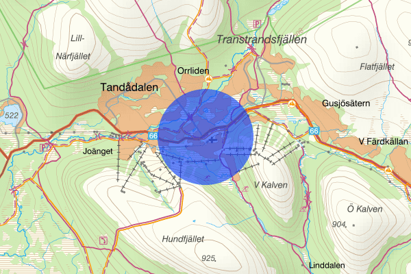 Tandådalen 20 mars 10.38, Arbetsplatsolycka, Malung-Sälen