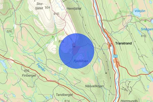 Hemfjällstangen 22 mars 17.06, Trafikolycka, Malung-Sälen