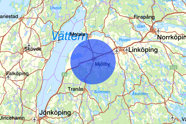  23 mars 04.06, Brand, Mjölby