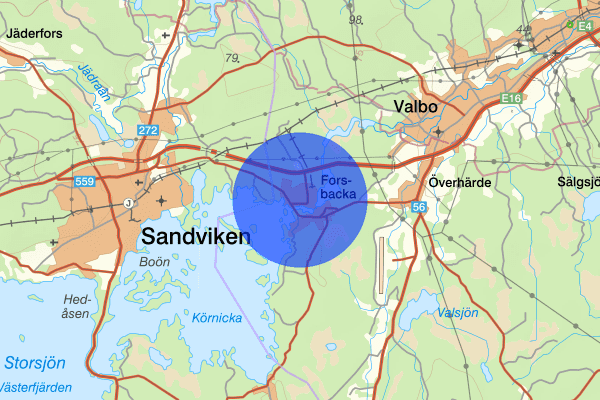 Forsbacka 24 mars 10.27, Olaga intrång, Gävleborgs län