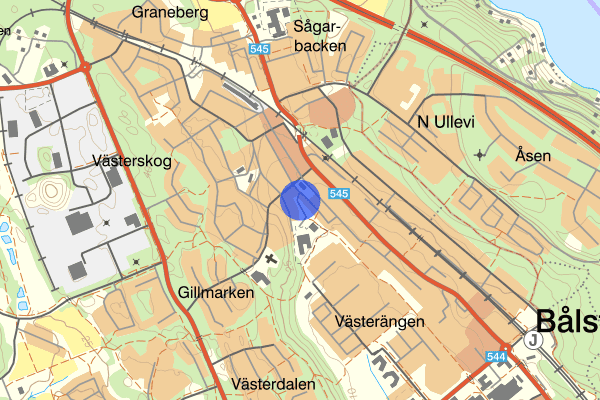 Idrottsvägen 25 mars 10.56, Brand, Håbo