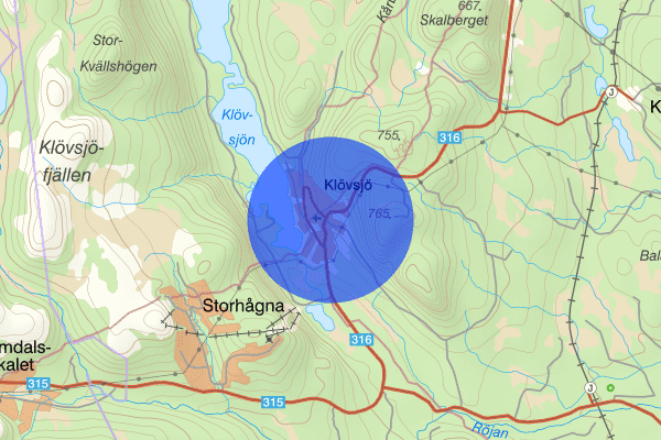 Klövsjö 26 mars 12.26, Trafikolycka, Berg