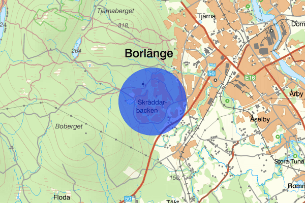 Skräddarbacken 26 mars 14.26, Försvunnen person, Borlänge