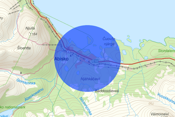 Abisko 27 mars 12.10, Fjällräddning, Kiruna