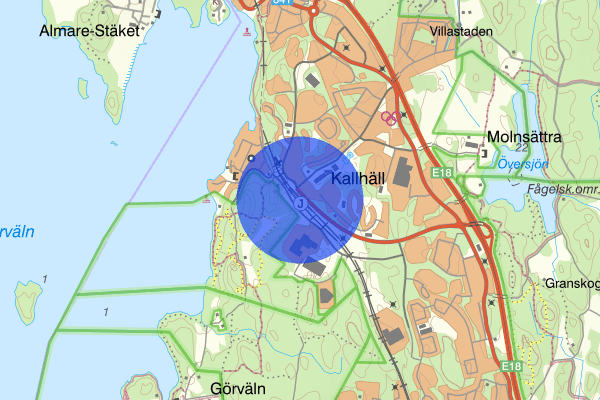 Kallhäll 27 mars 15.51, Olaga hot, Järfälla