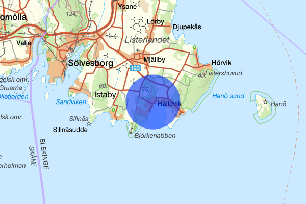 Hällevik 27 mars 14.22, Anträffad död, Sölvesborg