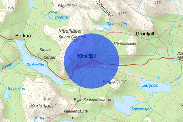 Kittelfjäll 28 mars 18.06, Trafikolycka, Vilhelmina