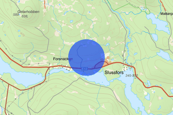 Slussforsvägen 29 mars 08.59, Trafikolycka, Storuman