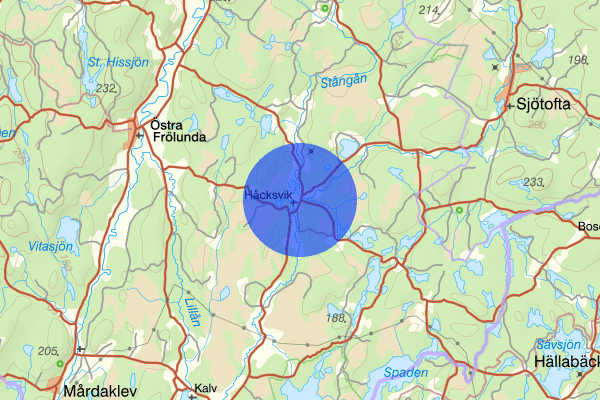 Håcksvik 29 mars 14.12, Trafikolycka, personskada, Svenljunga