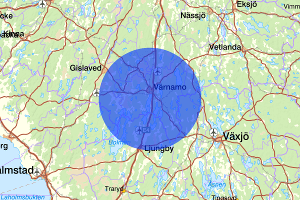  30 mars 03.00, Detonation, Värnamo