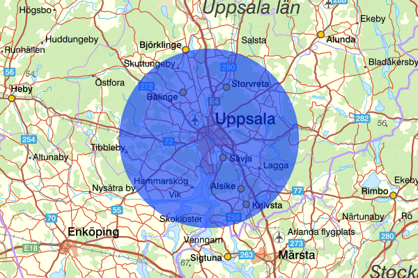 Uppsala 30 mars 06.48, Mord/dråp, försök, Uppsala län