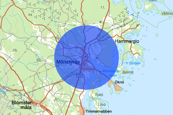 Mönsterås 30 mars 00.44, Misshandel, Mönsterås