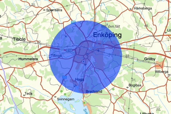 Enköping 30 mars 12.52, Brand, Enköping