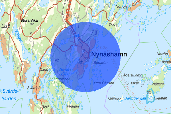 Nynäshamn 31 mars 11.35, Trafikolycka, vilt, Nynäshamn