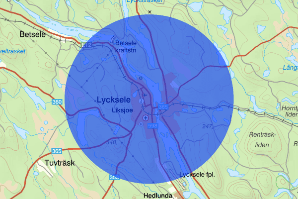 Lycksele 02 april 18.05, Trafikkontroll, Lycksele