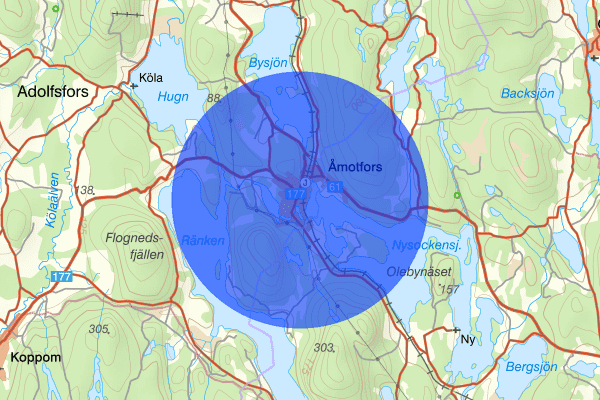 Åmotfors 02 april 20.30, Trafikbrott, Eda