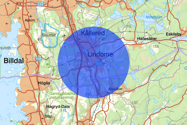 Lindome 06 april 01.20, Mord/dråp, försök, Mölndal