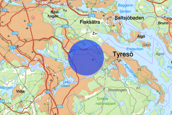 Bollmora 07 april 00.22, Misshandel, Tyresö