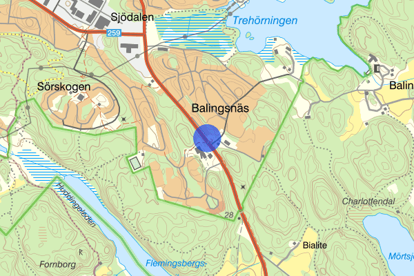 Balingsnäs 08 april 16.09, Trafikolycka, personskada, Huddinge