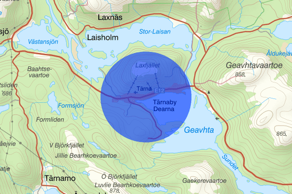 Tärnaby 09 april 14.16, Trafikkontroll, Storuman