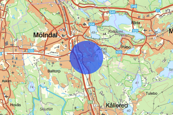 Rävekärr 10 april 14.03, Trafikolycka, Mölndal