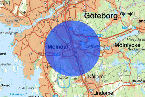 Mölndal 10 april 14.33, Trafikolycka, Mölndal