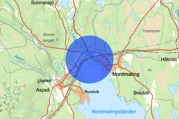 Rödviken 10 april 14.50, Trafikolycka, Nordmaling