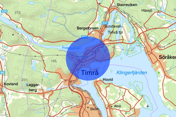 Tallnäs 11 april 08.50, Trafikkontroll, Timrå