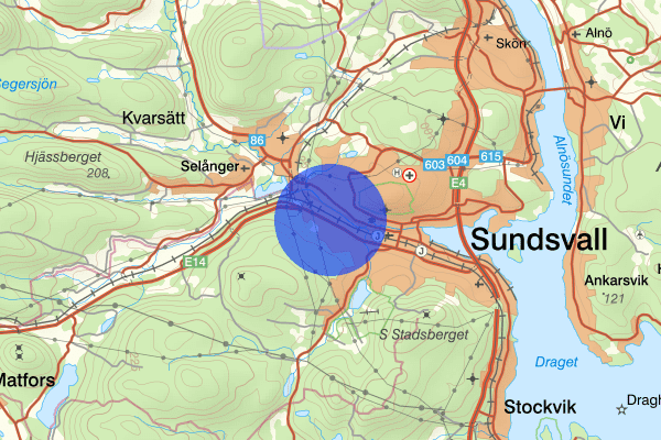 Nacksta 12 april 06.56, Mord/dråp, försök, Sundsvall