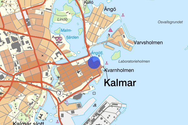 Norra Långgatan 13 april 01.20, Våld/hot mot tjänsteman, Kalmar