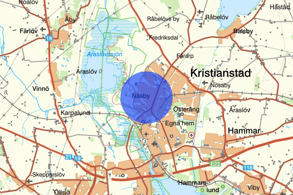 Näsby 13 april 20.58, Mord/dråp, försök, Kristianstad