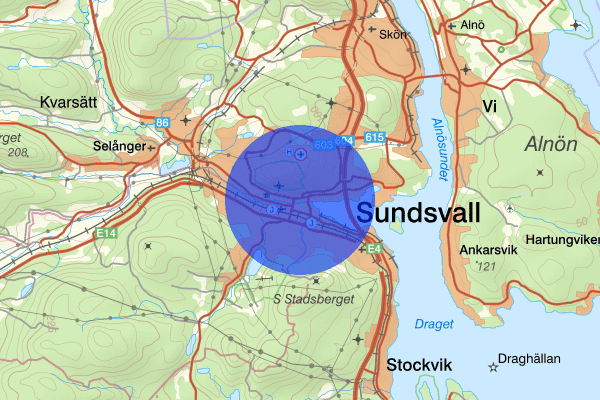 Norrmalm 16 april 14.33, Narkotikabrott, Sundsvall