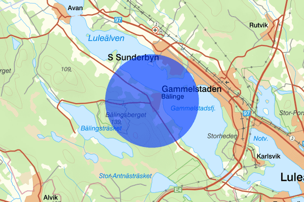 Bälinge 17 april 21.01, Trafikkontroll, Luleå