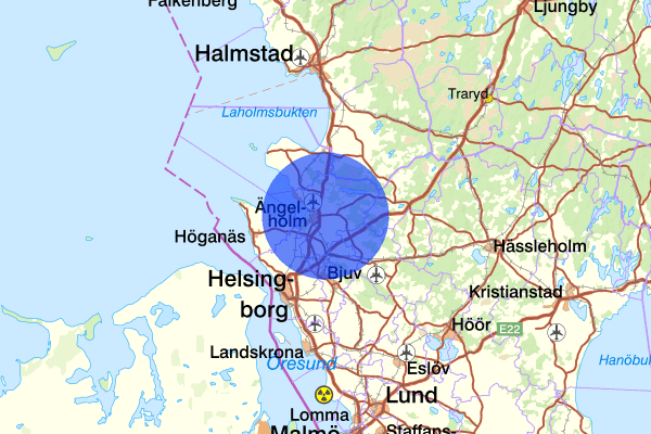  18 april 00.54, Stöld/inbrott, Ängelholm