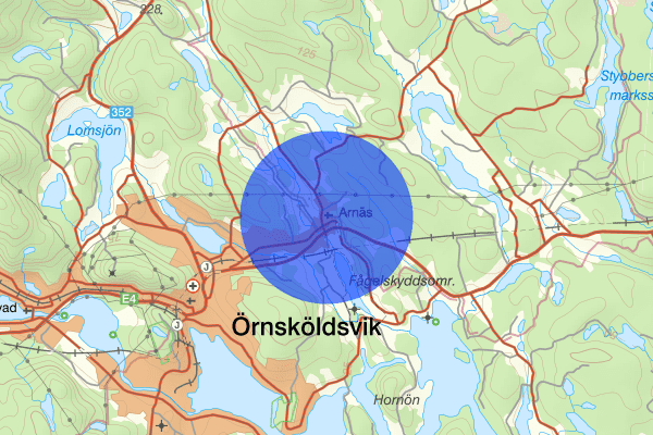 Arnäsvall 18 april 14.57, Trafikolycka, singel, Örnsköldsvik