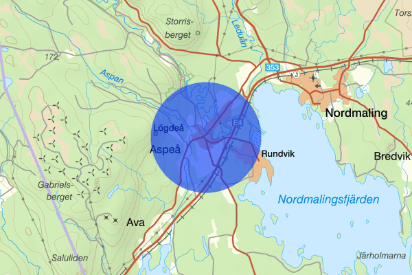 Lögdeå 18 april 22.00, Trafikkontroll, Nordmaling