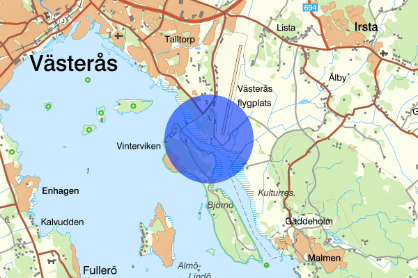 Hässlö 20 april 23.32, Stöld, försök, Västerås