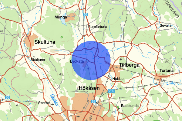 Lycksta 24 april 16.00, Trafikolycka, personskada, Västerås