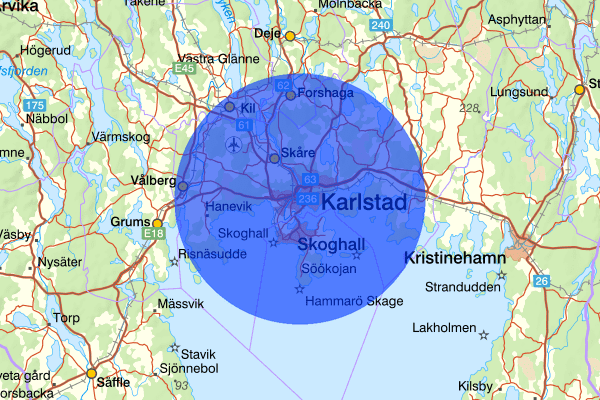 Karlstad 25 april 09.21, Våld/hot mot tjänsteman, Karlstad