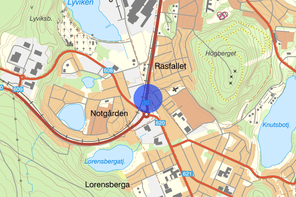 Valhallavägen 26 april 17.15, Rattfylleri, Ludvika