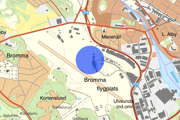 Bromma flygplats 28 april 12.30, Ordningslagen, Stockholm