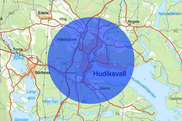 Hudiksvall 30 april 09.59, Arbetsplatsolycka, Hudiksvall