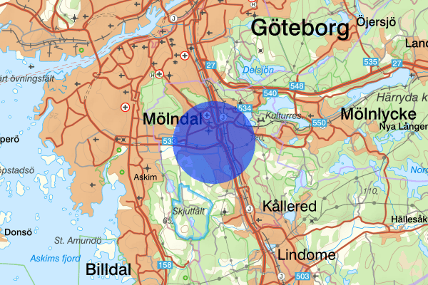 Åby 01 maj 05.02, Våld/hot mot tjänsteman, Mölndal