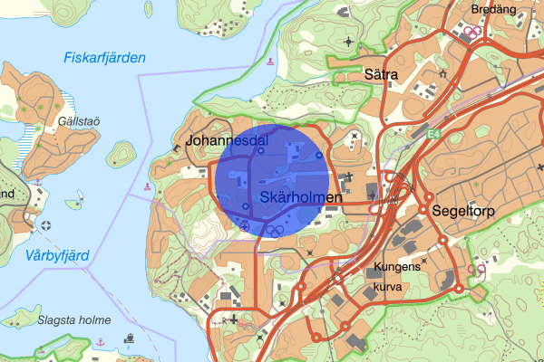 Vårberg 02 maj 03.25, Brand, Stockholms län