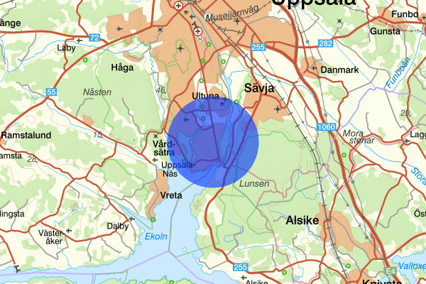 Sunnersta 03 maj 03.15, Skadegörelse, Uppsala