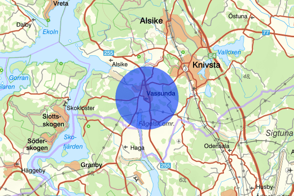 Vassunda 03 maj 08.49, Stöld/inbrott, Knivsta