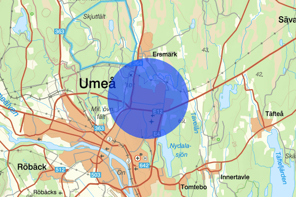 Ersboda 03 maj 17.20, Stöld, Umeå