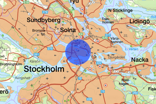 Kungsholmen 03 maj 21.00, Larm Överfall, Stockholm